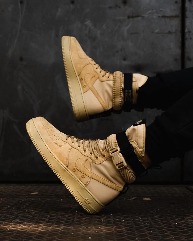 人气小麦色回归！SF-AF1 全新配色实物上脚图赏