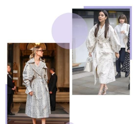  「风衣」春季风衣新穿法，变成裙装款式简约更百搭，穿上遮肉显瘦又时髦