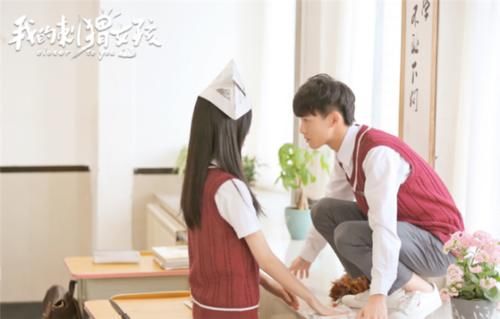  剧照@优酷又一高甜剧将袭，男女主CP感爆棚，看到超甜剧照：甜齁了！