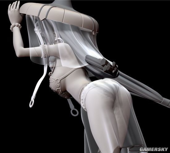 《FGO》葛饰北斋绝赞手办:黑裙翻飞美腿曼妙