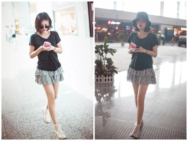 同样是分手,马思纯穿碎花裙竟越变越美,反观杨紫却略显憔悴