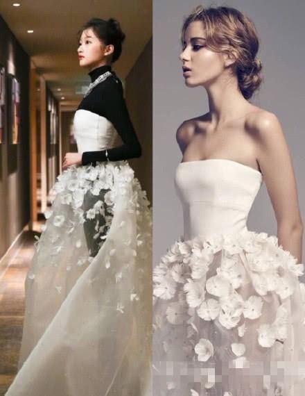 关晓彤造型师该不会喜欢鹿晗吧？网友：腿是真服，上半身我沉默了