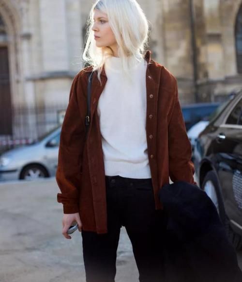  『追求』想要追求复古风，又想来点不一样的，看看父母衣柜里的灯芯绒