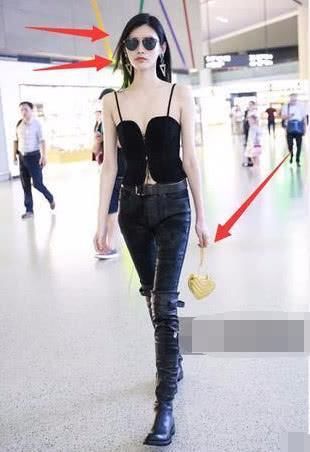 奚梦瑶现身机场！手拎一片“叶子”竟价值几十万！