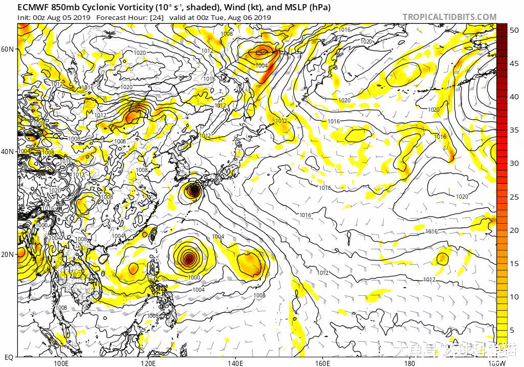 11号台风来了南海96W胚胎出现，但不确定，山东江苏或迎强降雨