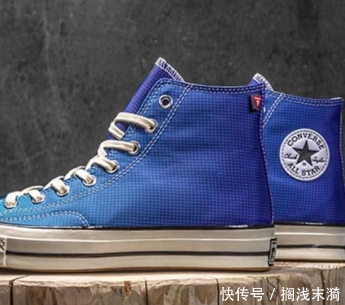 匡威帆布鞋■黑白匡威真的太俗了,这双“渐变匡威”更潮,穿上秒变最靓的仔