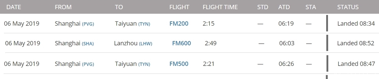 波音737MAX再次上天，上海航空转移飞机至太原、兰州封存
