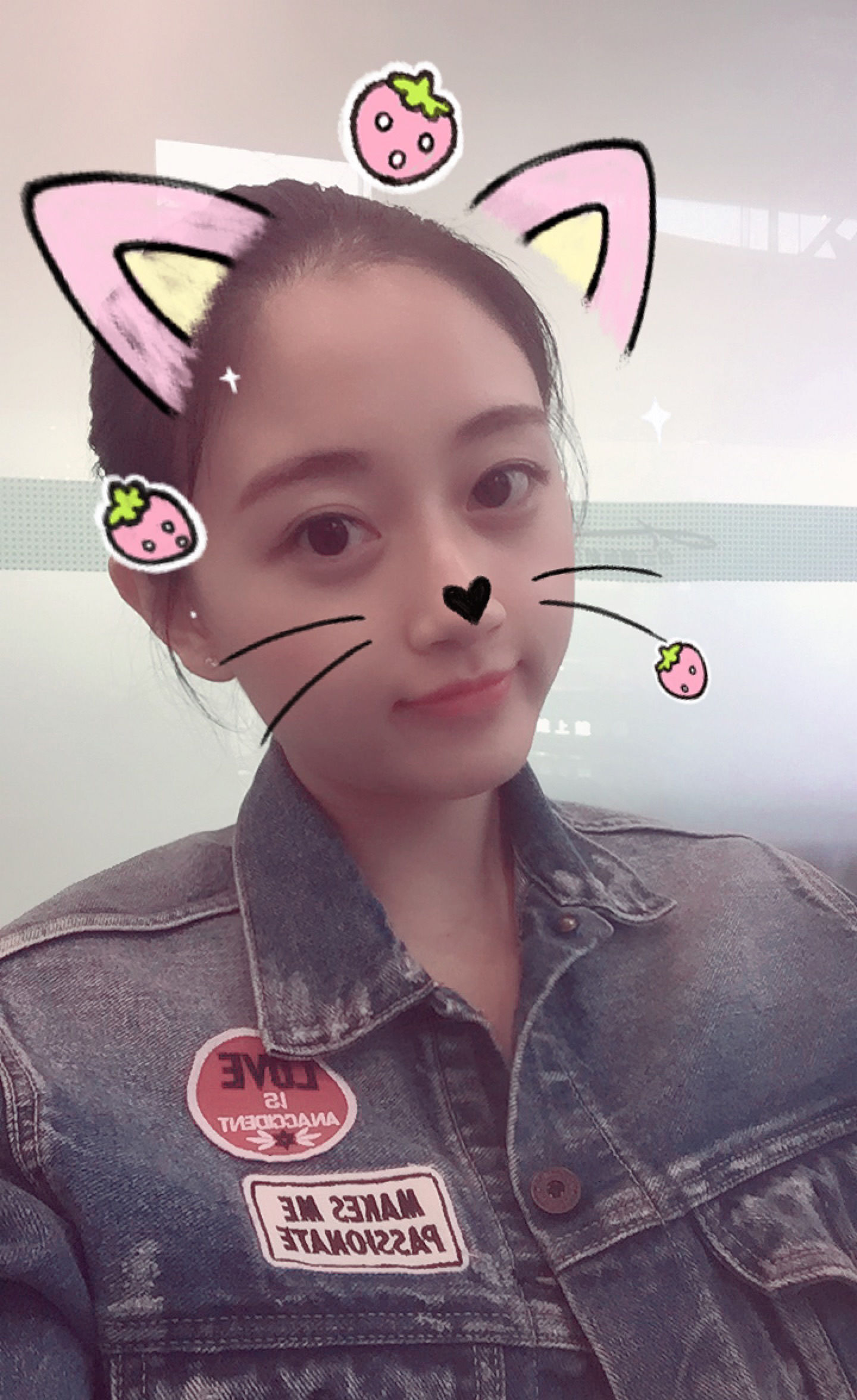 天然美女看着就是舒服!