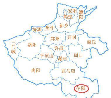河南唯一一个属于南方的城市