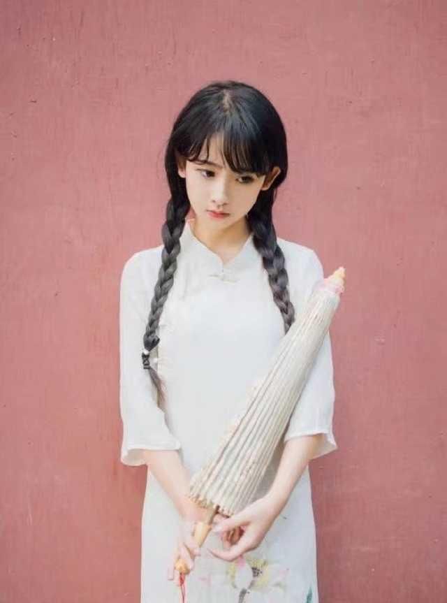  「马尾辫」双马尾辫古装清纯女孩