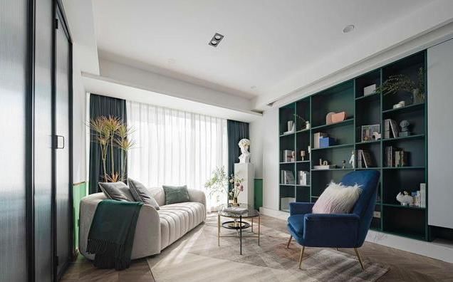 『收纳』“去客厅化”装修火了她家不要电视墙、不买餐桌,全屋太高级