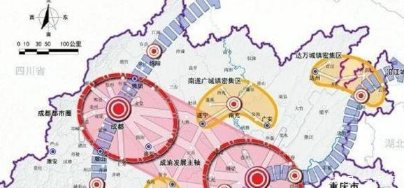 为什么成都天府新区不修在城北发达的成德绵经济圈, 而修在南边