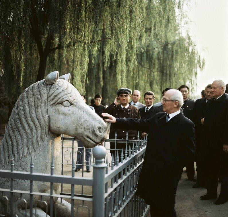 1987年德国摄影师拍摄的中国老照片，风景清俗秀丽，人们勤劳朴实