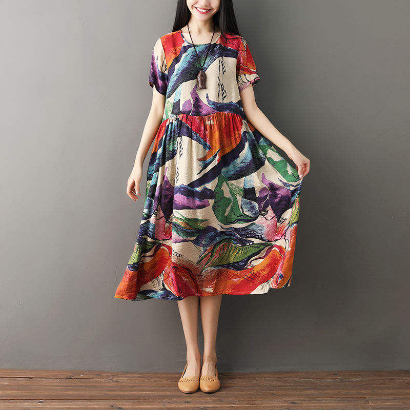 小清新风是最显美的，也是最显年轻的40左右的女人穿最合适不过