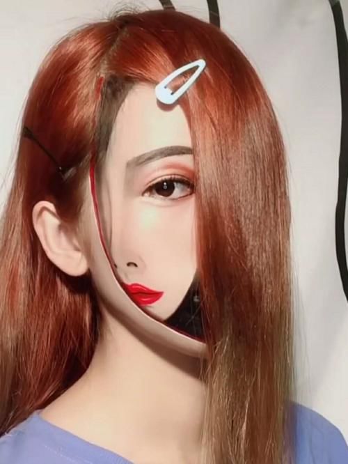  『博主』美妆博主在脸上化“歪脸妆”，开始：又拿自己做实验，结果：别出去吓人！