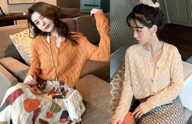  『好看』兼具温柔和干练气场的短款针织开衫：慵懒、舒服、好看“爆”了！