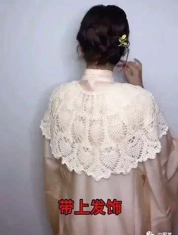  成效果图■优雅的低盘发，手残党也能做的日常发型！