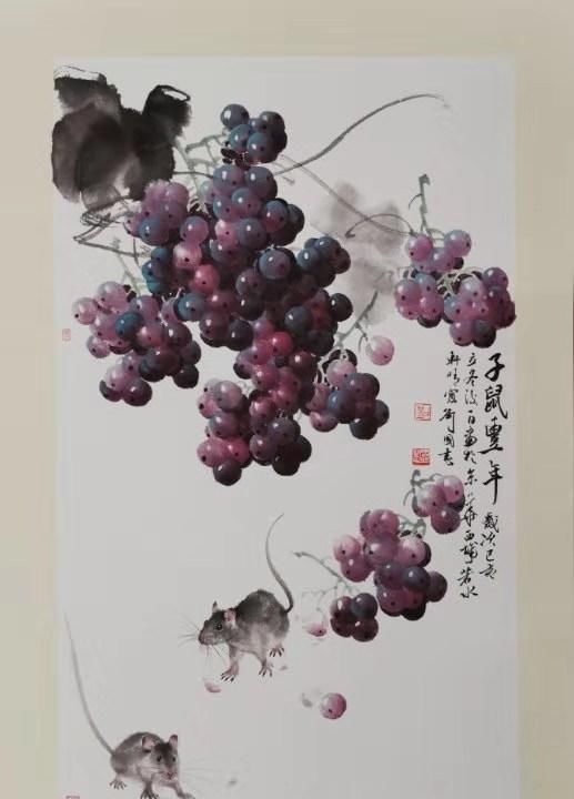  「建国」建国70周年重点推荐艺术家刘国志国画作品欣赏