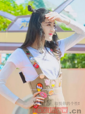 可爱减龄的女生扎发 少女就应该活在童话里