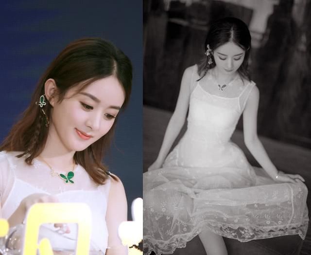 出关的赵丽颖惊艳众人，一袭白裙神似待嫁新娘，网友却直呼累不累