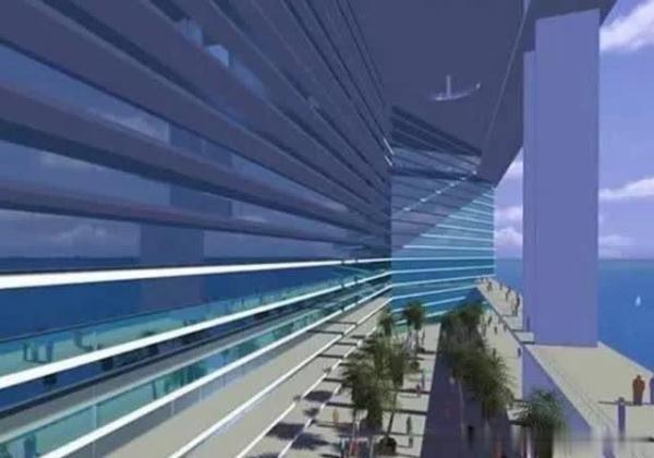 世界上第一个漂浮在海上的城市,两年绕地球一圈能住11万人