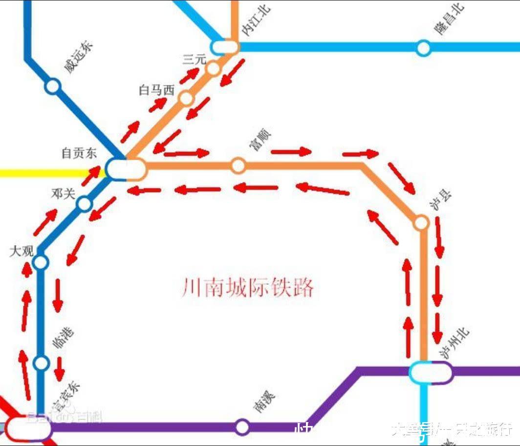 川南城际路线出炉 四川多地步入高铁时代, 其中经过你家乡吗