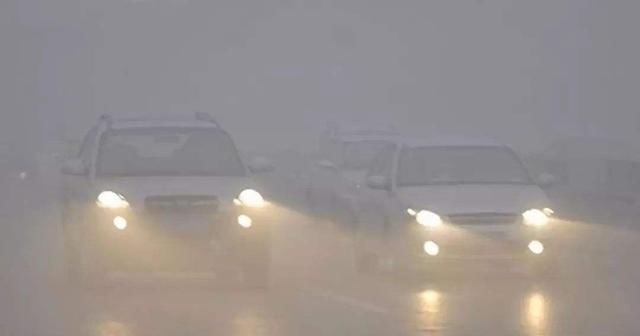 #浓雾天#大雾开车，为什么老司机都说不能开远光灯？
