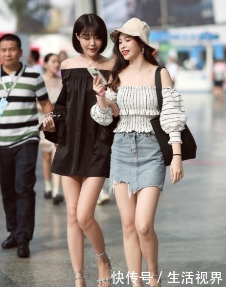  『小姐姐』时尚街拍：风情万种的小姐姐，时髦穿搭引人注目