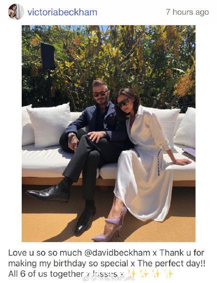 贝克汉姆妻子44岁生日,男神的老婆还是这么霸