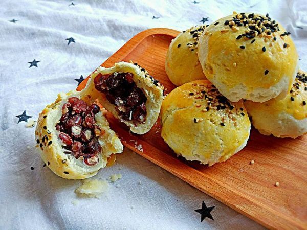  【麻薯】麻薯粒粒蜜红豆酥