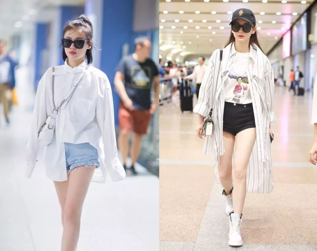 选对了才知道，牛仔短裤真的可以穿出长腿、小蛮腰！