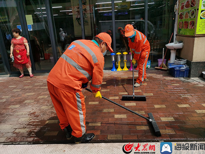 『深度保洁』泰山区对重点区域进行督促整改 擦亮城市窗口