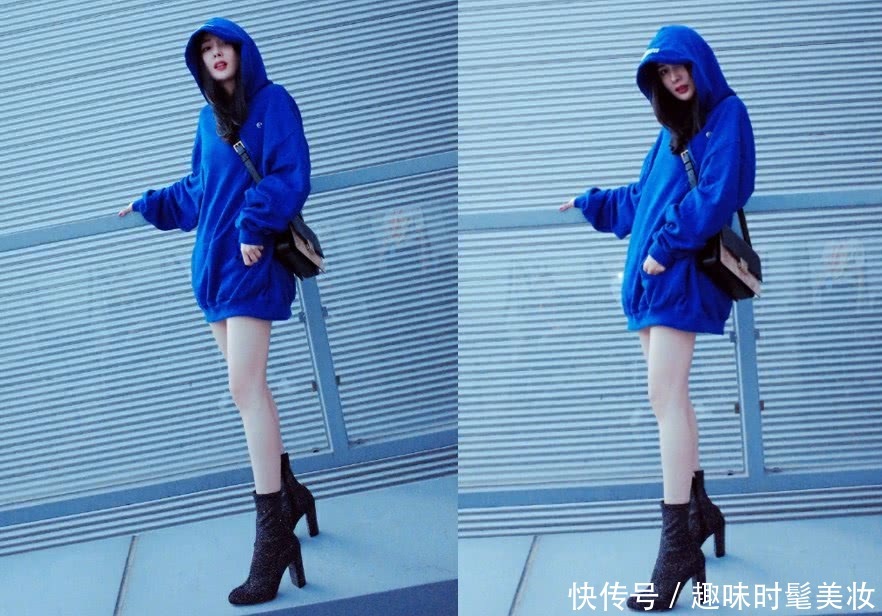 杨幂未修图照片流出,大小脸很明显,网友:又该去打针了!