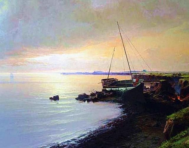 【醉在画中】俄罗斯画家米哈伊尔.费多罗夫风景油画