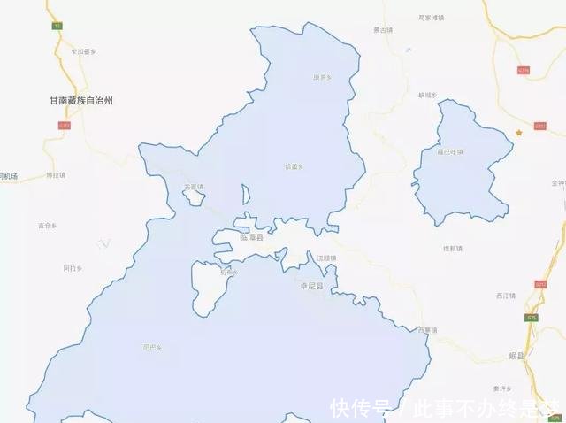  「行政区划」为什么甘肃省的行政区划这么有趣