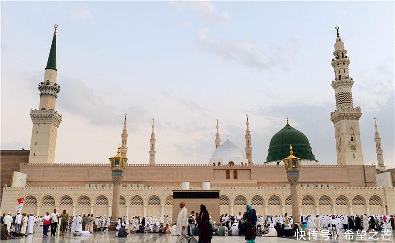 阿拉伯最“神圣”清真寺，先知清真寺，太美，太神圣