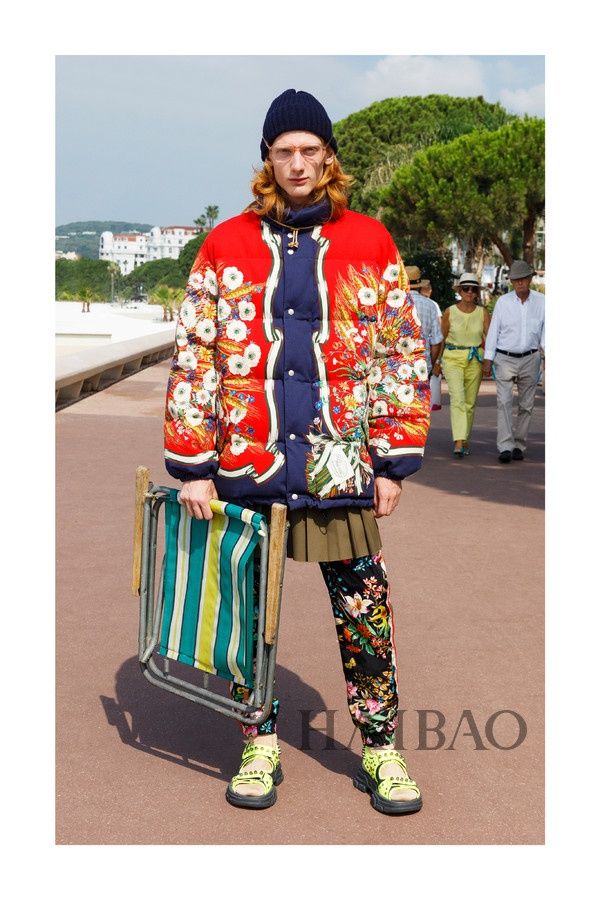 古驰  2019早春男士系列Lookbook:米开理心中的浮华世界!