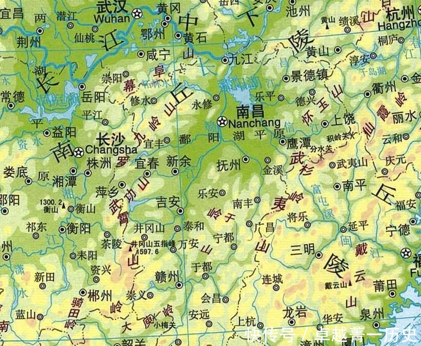 江西省区域为何几乎千年不变？