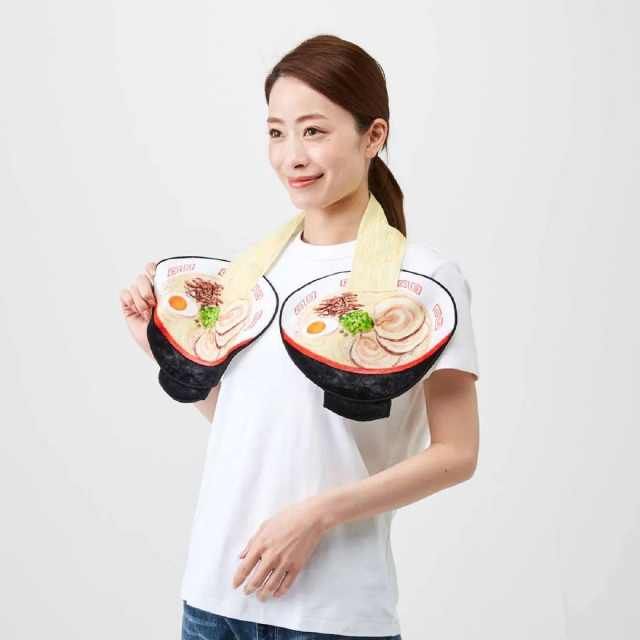  『面食』将拉面、乌冬、荞麦面挂上身！日本某杂货品牌推出“面食”搞笑毛巾