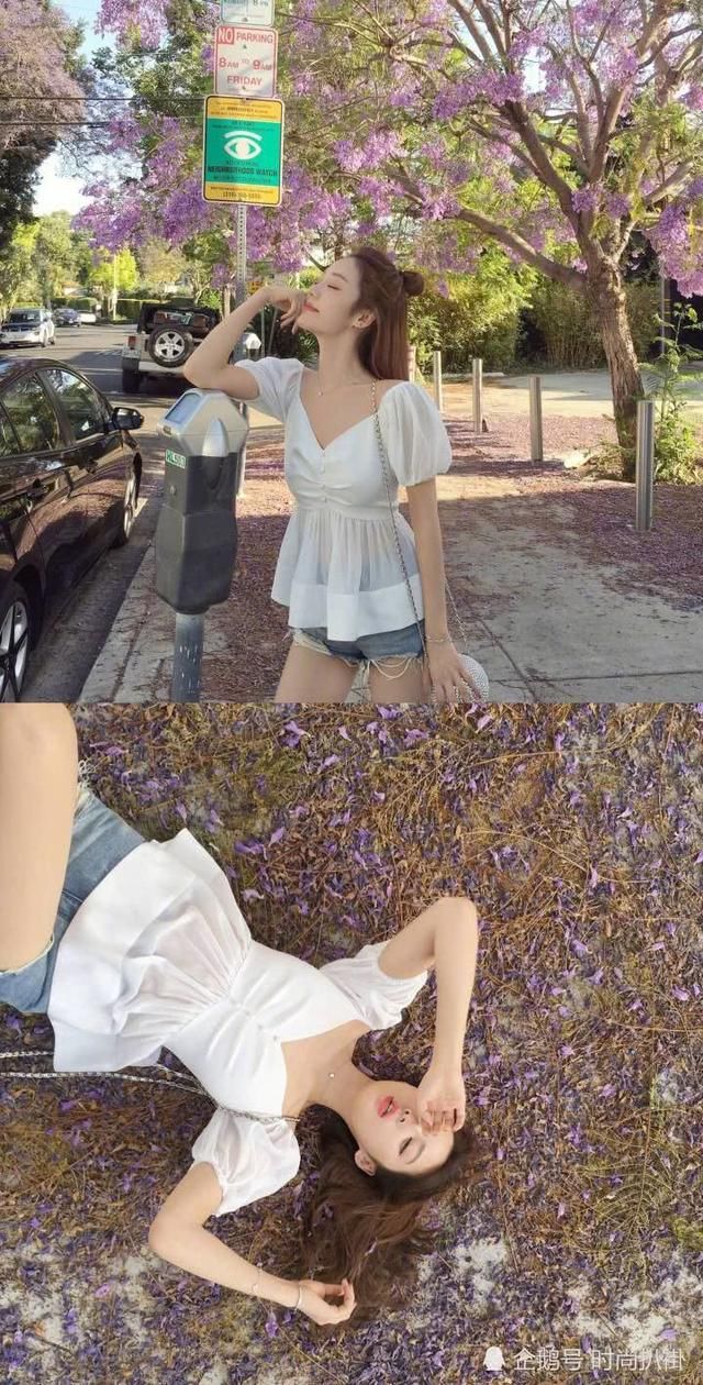 尴尬!“最美网红”夏夏同台撞衫主持人,网友:主要看脸!