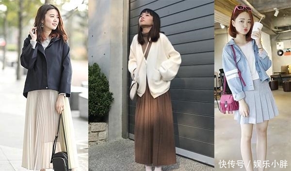 『减龄』春暖花开的季节怎么穿?短外套和百褶裙的CP,显瘦洋气又减龄