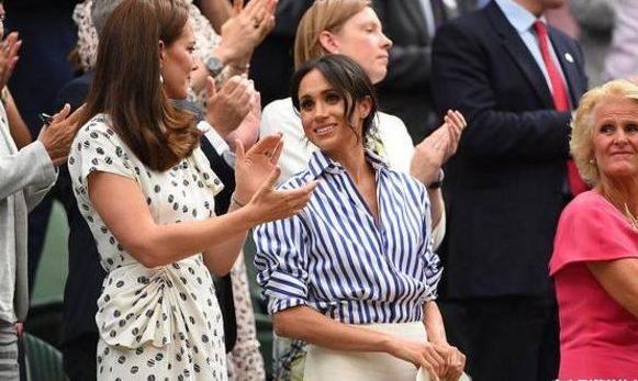 梅根凯特两大王妃同框，穿搭风格迥异，到底谁才是“最佳王妃”？