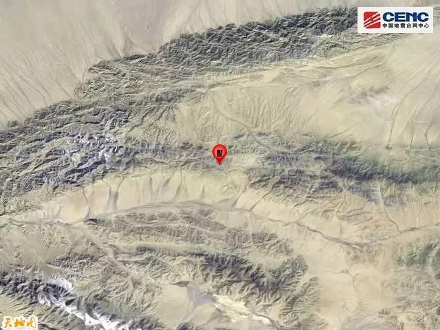  「发生」甘肃酒泉市肃北县发生3.8级地震