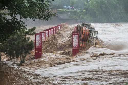 “利奇马”11日傍晚前后将登陆青岛附近，山东多地大到暴雨