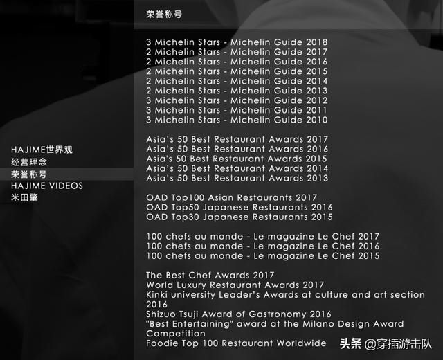 #顶级#为什么卖轮胎的米其林能成为顶级餐厅的评级标准?