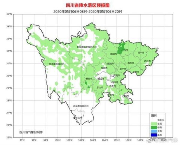  『发布』一来就是暴雨！四川省气象台发布西南区域灾害性天气预报