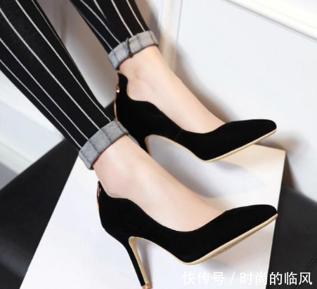 尖头细跟鞋，时髦大气，瞬间变身优雅白富美！