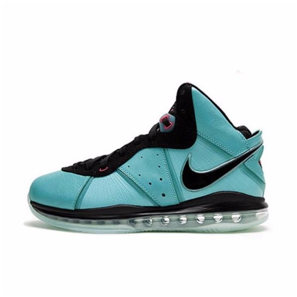 阿隆佐特里尔亲穿雪碧配色Nike LeBron 8 Low战热队