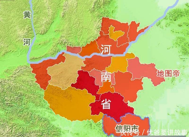  信阳@信阳市为何属于河南省, 而不划给湖北