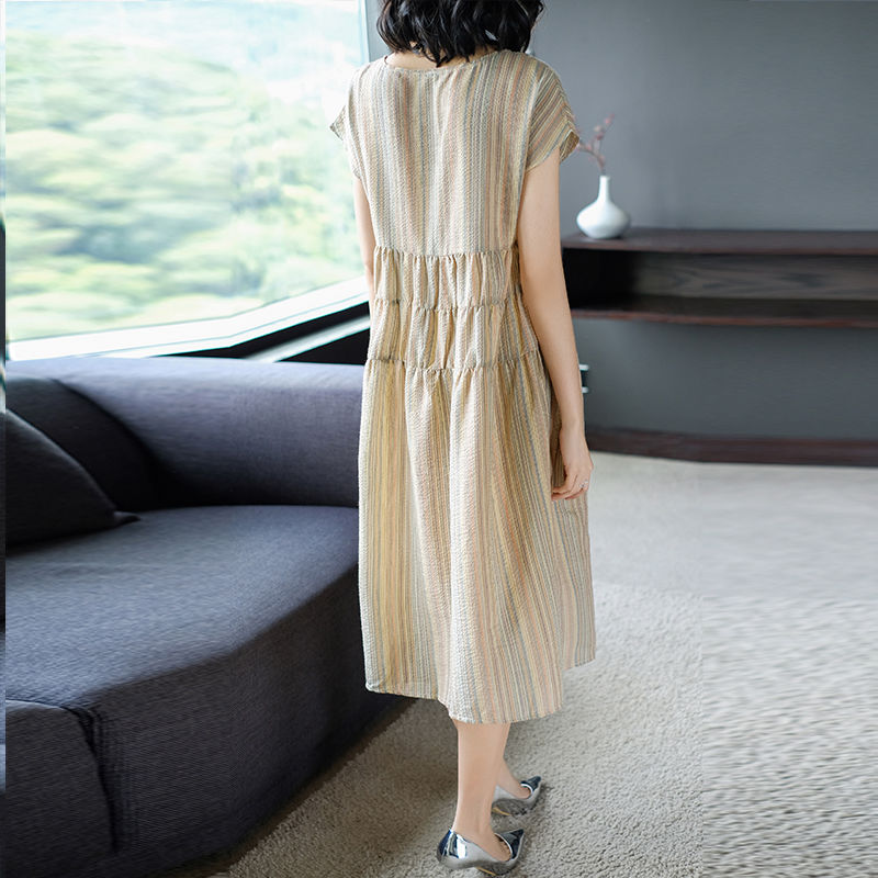 这裙子显贵却不太贵，43岁老婆买5件，搭配高跟鞋穿，绝美